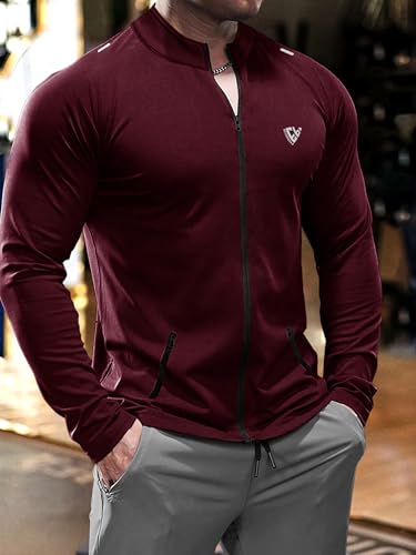 Image of Noble Monk Men's Active wear Regular Fit T Shirt |Full Sleeves |Casual T-Shirt for Men