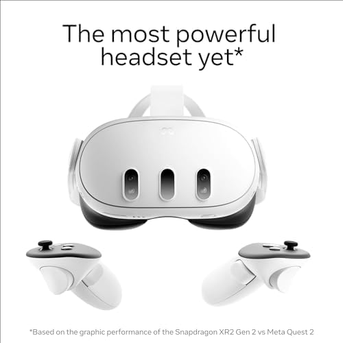 Meta Quest 3-128GB Headset (Oculus) (VR)
