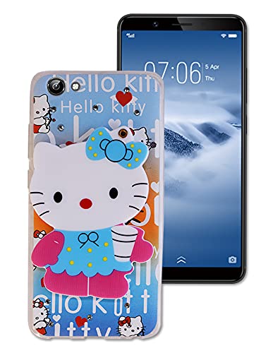 MARSHLAND 3D Cartoon Hello Kitty with Makeup Mirror Diamond Stones Soft Silicon Printed Back Cover for VIVO Y71 (B07B91YTSJ) Amazon Price History, Amazon Price Tracker