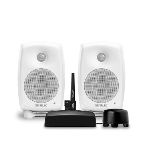 GENELEC WFlbN 8320AWM GLM Studio j^[Xs[J[ ␳oh white zCg (2{EyA) k tBhyKiz