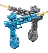 2PCS Electric Water Gun for Adults & Kids,Full Automatic Electric Squirt Gun Range Up to 30 FT Ra...