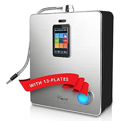 INTRODUCING LATEST TYENT ACE13 ABOVE COUNTER EXTREME WATER IONIZER - HYDROGEN BOOST TECHNOLOGY - 13 PLATINUM COATED TITANIUM PLATES - pH RANGE 1 to 12 - ALKALINE WATER