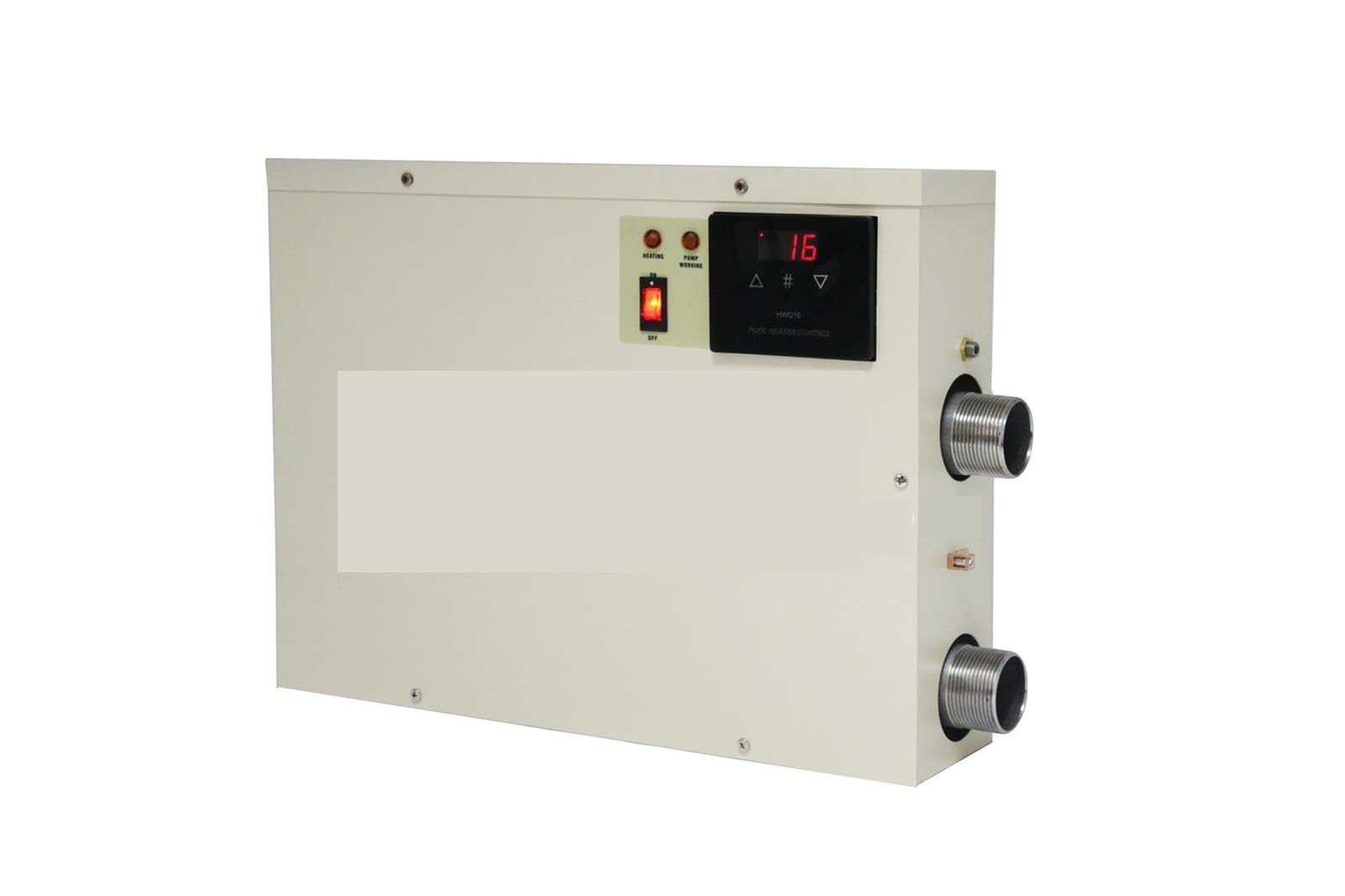 Calentador de Piscina 1 5kw El Controlador de Pantalla Digital táctil termostato eléctrico Puede Agregar un Sistema Control circulación for bañera y SPA Bomba de Calor para Piscina
