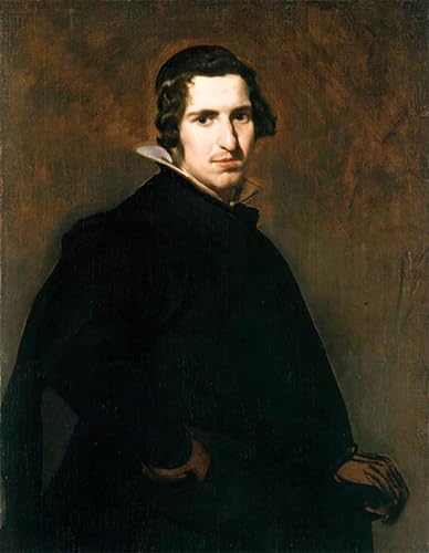 Impresión en lienzo de alta calidad de Velázquez para decoración artística, 60x90cm