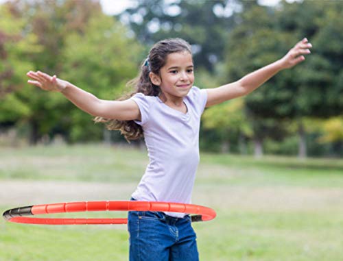 BOHS Fitness Hoop Detachable Plastic Children Gymnastics Toys (Red)