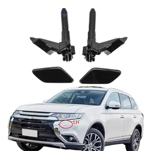 Cache-gicleurs de lave-phares pour Mitsubishi Outlander protection haute qualité