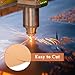 ZOFORTY 3Pcs Pure Copper Round Plate 18 Gauge 6”Diameter x 0.04”Thickness Pure Round Copper Sheet Copper Metal Sheet for Crafts Electrical Repair Industrial