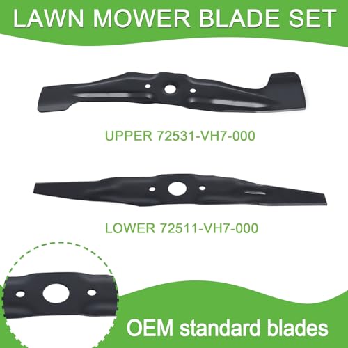 Lawn Mower Blade Set - Upper and Lower Blades