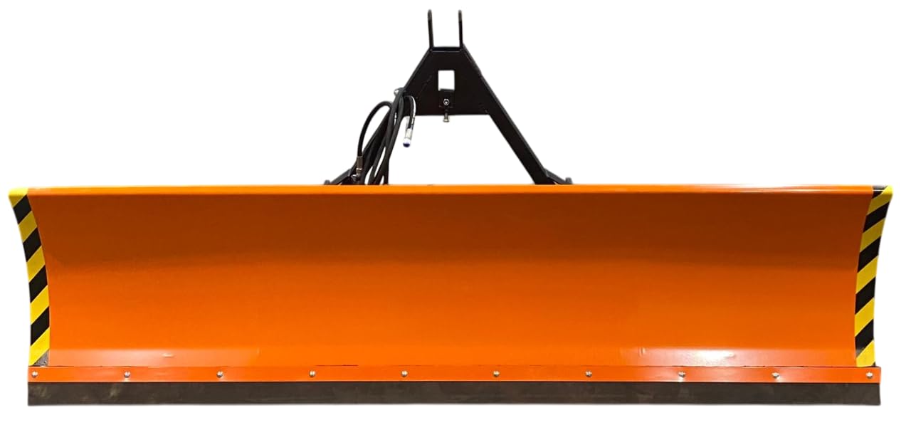 Schneeschild Schneeschieber Schneepflug für Bulldog Kat-2 Traktor / 200x57cm inklusive Hydraulikzubehör