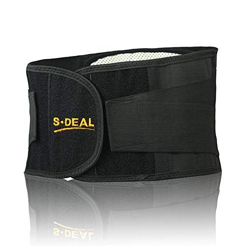 ZFF Auto-Calentamiento Soporte Lumbar Cinturón Lumbosacro Espalda Apoyo,para Unisexo...