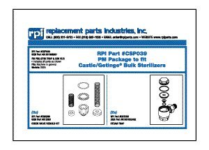 PM Package (Steam Trap & Check Valve) CSP039