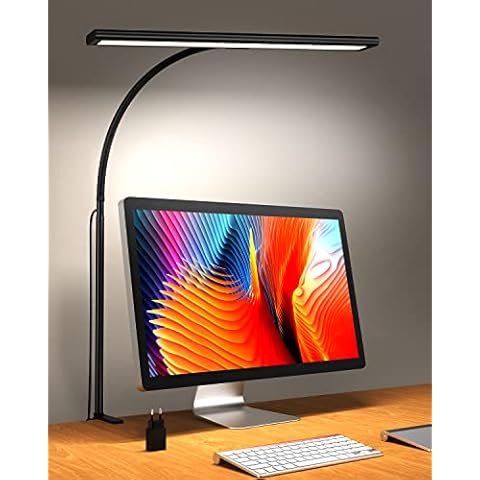 iZELL 160 LED Lámpara de Escritorio con Pinza Cover