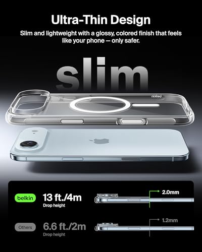 Belkin SheerForce Clear Phone Case for iPhone Air, Ultra-Slim - image 8