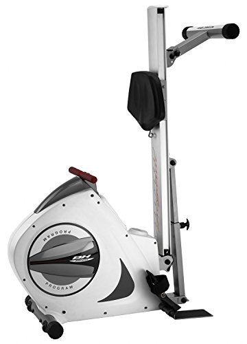 BH Fitness Vario Program R350 klappbares Rudergerät, Rudermaschine, 8 kg Schwunggewicht, mit LCD Monitor – Bild 3