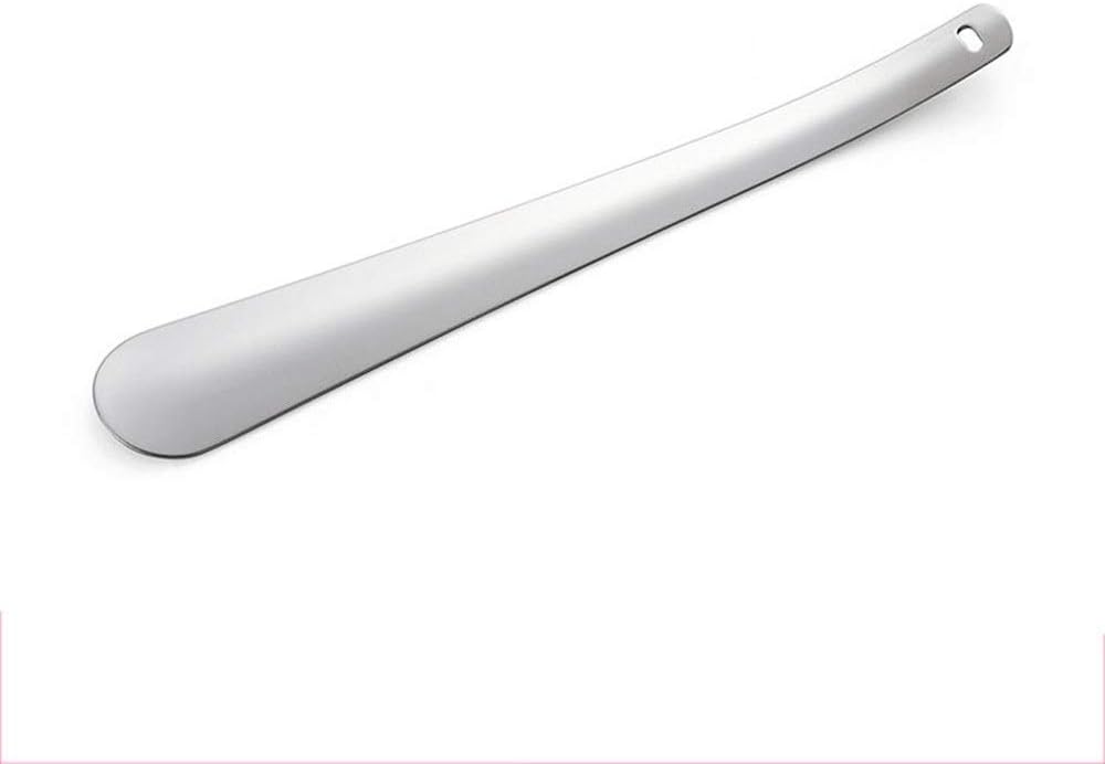 Men and Women Suitable for The Elderly Pregnant Women Stainless Steel Shoehorns Metal Shoehorns Extra Long Shoes (30cm) Portable Shoehorn (Multi colored)
