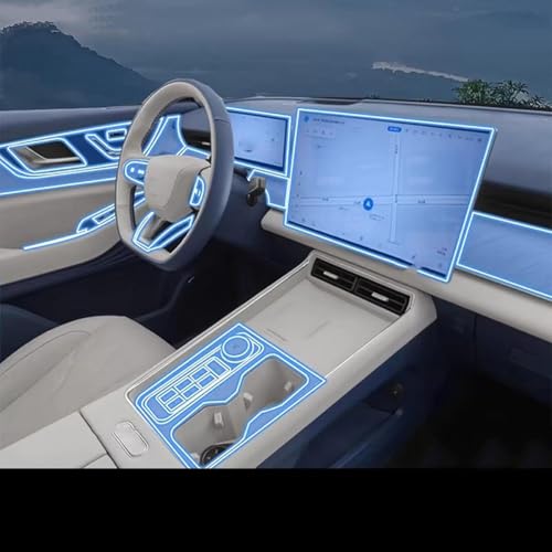 Film TPU Chery Fulwin T9 protection tableau de bord voiture