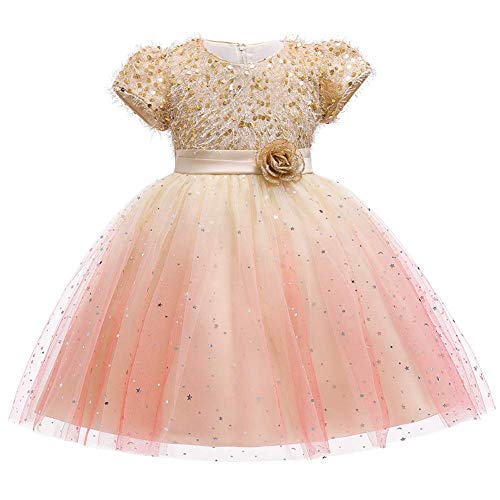 Disfraz Niña Princesa Bella Tutu Vestidos de Fiestas Chicas Cortos Elegantes Falda...