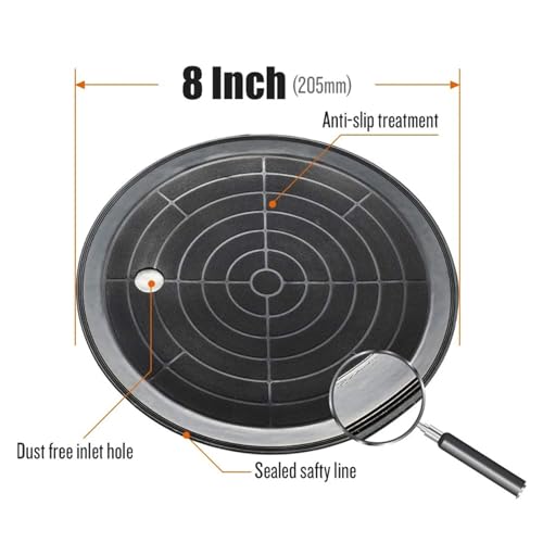 Ventouse sous vide de 8 pouces pour sécuriser le levage de marbre