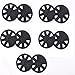 for Bicycle Wheel Hub Protector Set 10 Pack – Black Plastic for Bike Hub Dust Cover – Mountain for Bike Hub Guard for Cycling Hub Protection – for MTB Wheel Hub Cap Compatible with for Bicycle