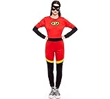 No incluye Calzado Disfraz de Heroína Party rojo para mujer Talla L