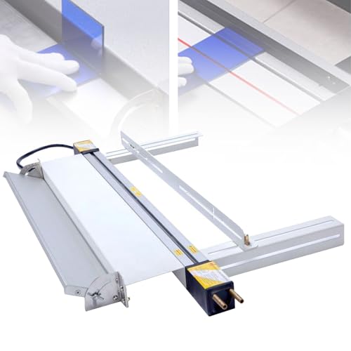 Oiyekntd Plieuse en Acrylique, plieuse Manuelle de Feuilles de Plastique, Chauffage de Bandes avec Support de réglage d'angle, plieuse en Plastique PVC Acrylique, épaisseur de 1 à 6 mm,300mm