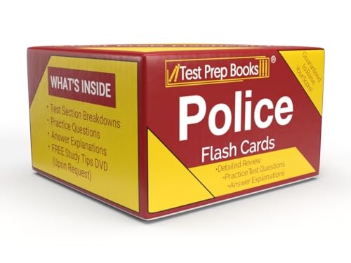 Test Prep Books Test Prep Books Police Officer Exam Study Cards 2024-2025: Police Officer Test Prep With Practice Test Questions [Full Color Cards] thumb #2