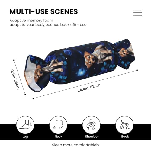 Almohada de espuma viscoelástica tamaño único negra miniatura 3