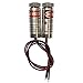 farhop Focusable 650nm 5mW 3-5V Red Laser"Dot" Module Diode w/driver Plastic Lens (2 Pack) with Clamshell Packaging