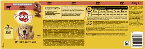 PEDIGREE Dose mit Rind in Pastete 1 x 800g