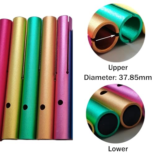 Set di tubi Wah-Wah in alluminio, strumento a percussione manuale per musica e relax, frequenze multiple incluse
