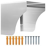 Outlet Box Protection Cap, Door Bell Covers Outside, Rainproof Splash Proof Protector Plate Shell, Metal Housing for Socket Outdoor Wireless Electrical Car Power Supply Charging Station Plug Switch