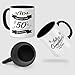 Imagen de I LOVE MOM Taza 50 Cumpleaños Aniversario Mujer Hombres Tazas Desayuno Originales para Regalar Regalos Fiesta de 50 Cumpleaños Aniversario para Familiares Amigos