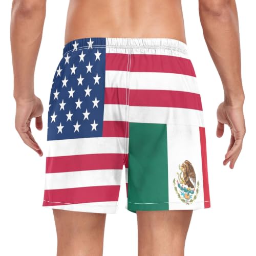 Traje de baño para hombre que evita rozaduras short holgado de poliéster talla S 4