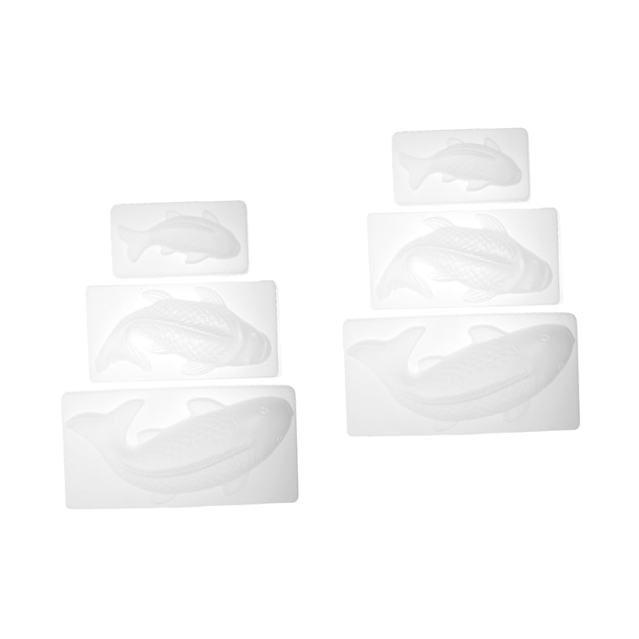 BESTonZON 6piezas Molde De Gelatina Forma De De Moldes Para Hornear Pasteles Bizcochos y Chocolates Material Antiadherente Fácil De Limpiar y Usar Casa o Pastelería Profesional