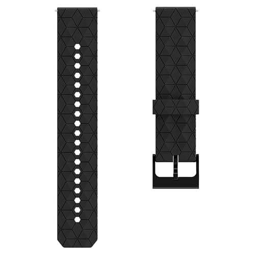 Image of ACM Watch Strap Silicone Designer Belt 22mm compatible with Universal 22mm Size Replacement Strap Smartwatch Sports Hook Band