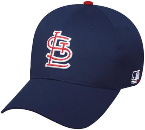 St. Louis Cardinals (All Navy ST.L) Adult Adjustable Cap MLB Officially Licensed Major League Baseball Replica Hat