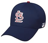 St. Louis Cardinals (ALL NAVY ST.L) ADULT Adjustable Cap MLB Officially Licensed Major League Baseball Replica Hat