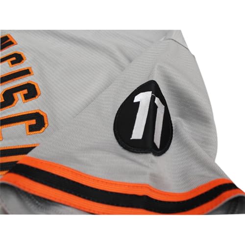 Camisa de béisbol Rayburn 33, abotonada para hombre, estilo Hip Hop con costuras miniatura 3