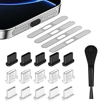 RXKFIGX 20 PCS Bouchons Anti-Poussière USB C, Protecteur De Port De Charge Type C, Applicable à La Série IPhone 16/15,Port De Type C Pour La Plupart Des Accessoires De Type C Pour