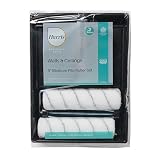 Harris 102012006 serio dobre ściany i sufity podwójny zestaw rolek 23 cm, taca, 1 x 9 rama, 2 x średnie runo