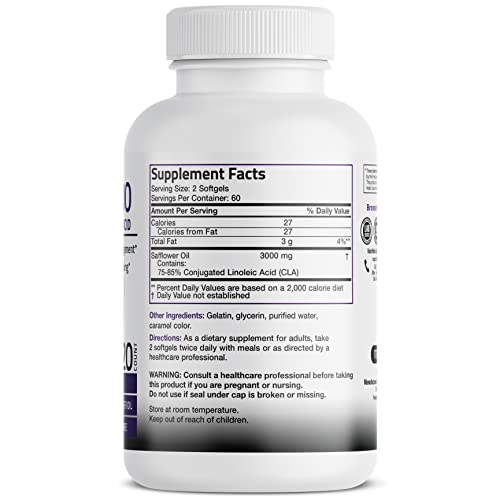 image for Bronson CLA 3000 Extra High Potency Supports Healthy Weight Management