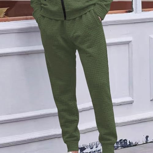 WENKOMG1 Mens Casual Sweatpants, Elastic Bottom Drawstring Workout Lounge Sweatpant Joggers, S-3XL3