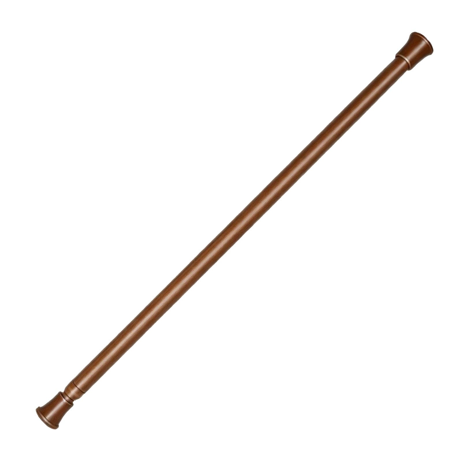 Rozporowy Drążek do Zasłony Prysznicowej Montaż Bez Wiercenia i Konstrukcja Antypoślizgowa do Okien, Drzwi, Szaf i Wnęk(Yellow,26-40cm/10-16in)