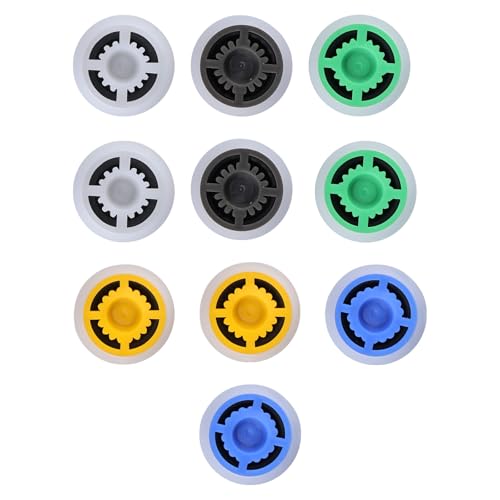 10pcs Shower Flow Restrictors, Plastic GPM 1.5/1.8/2.0/2.5/3.0 Water Saver Adapters Shower Head Flow...