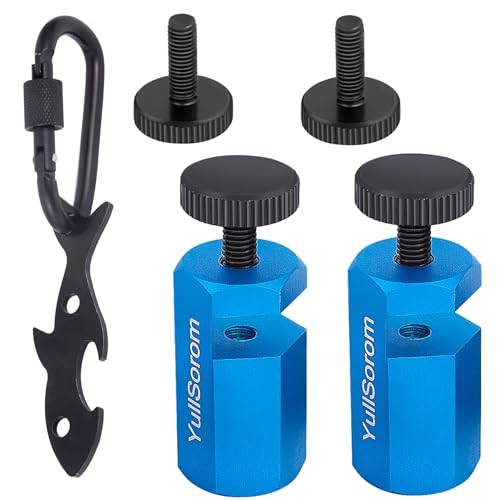 image for YullSorom Tall Stair Gauges for Framing Square with Holder and Carabin