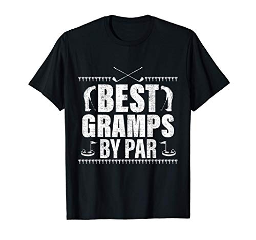 Uomo Best Gramps By Par Father's Day Gifts Golf Lover Golfer men Maglietta