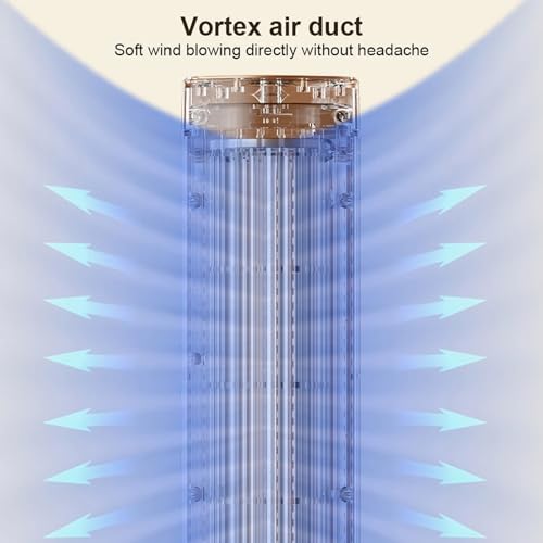 Petit ventilateur de bureau USB réglable à 3 vitesses pour circulation d'air silencieux