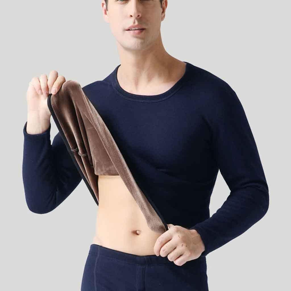 Clothe and Pants Winter Man Velvet Underwear Sets Men Thermo Underwear Long Winter Clothes Men Thick Thermal