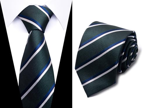 Image of Passabin Tie For Men Necktie Woven Jacquard Neck Ties Set 6 PCS