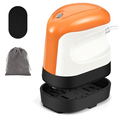 Acmeenjoy Mini Pressa a Caldo, Termopressa per Stampa Tessile con Controllo della Temperatura a 3 Livelli, Pressa a Caldo per Magliette/Vestiti/Scarpe/Cappelli